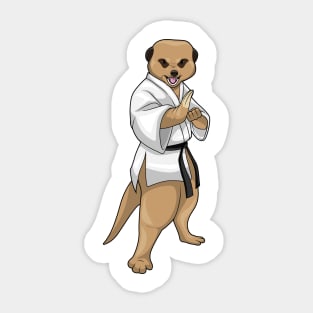 Meerkat Karate Martial arts Sticker